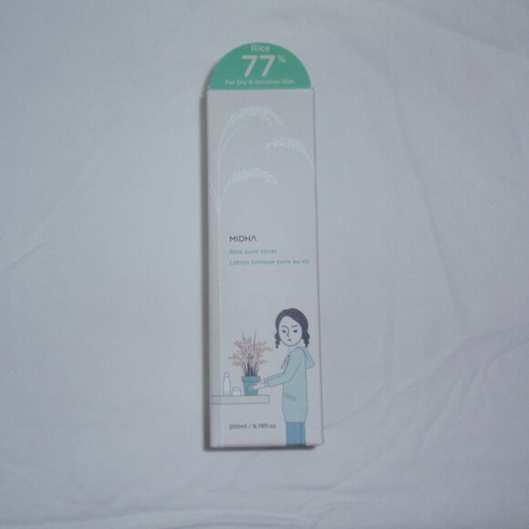 NIP Bundle of 4 Midha Rice Toner Serum Scrub Korean Beauty - Picture 8 of 16